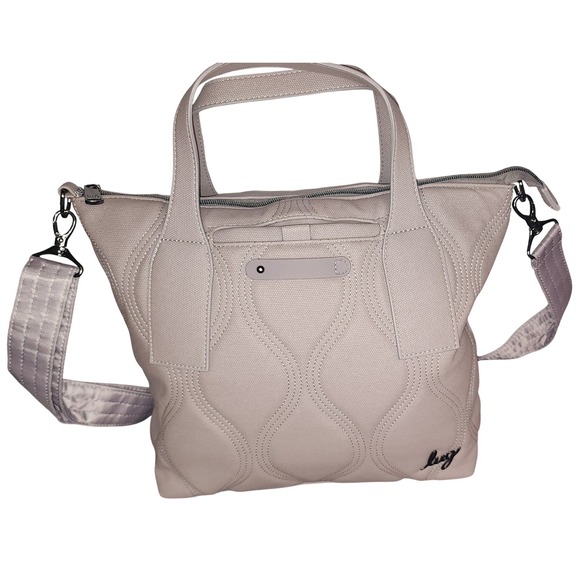 Lug Quilted Convertible Satchel Crossbody Bag Lightweight Travel Purse - Picture 1 of 6